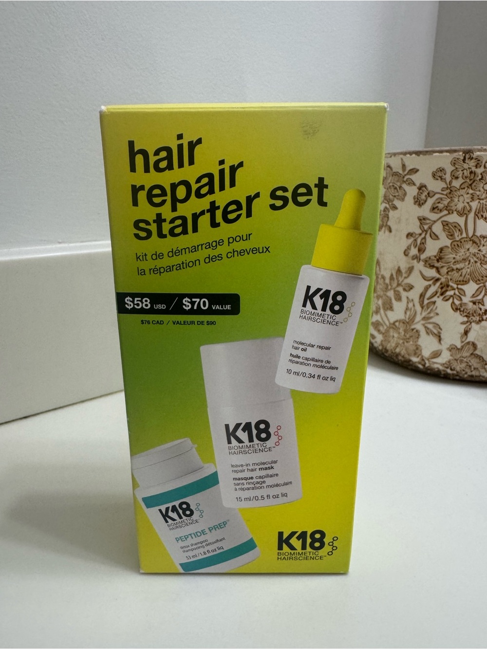 K18 Hair Repair Starter Set